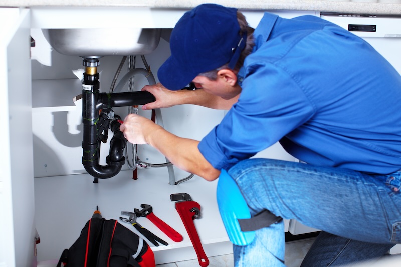 Plumber Working