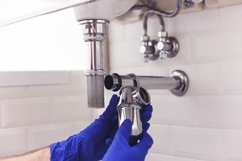Plumber Working